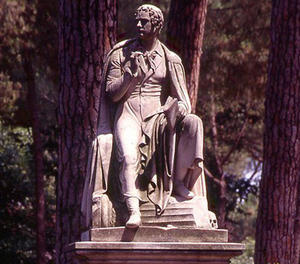 �������� ��.�.������� � ����
monument to George G. Byron in Rome