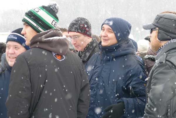 ������� ������� � �����������
The comrade Arcady with the colleagues