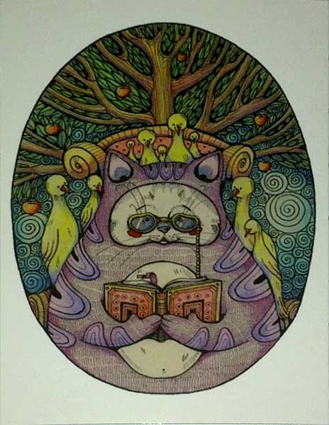 �������� ��. ��������. ��� ������
Postal card �Scientific cat by Alexandra Novikova�