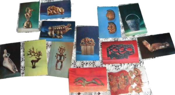 ����� �������� �������� ���������
Set of postal cards �Primitive art�