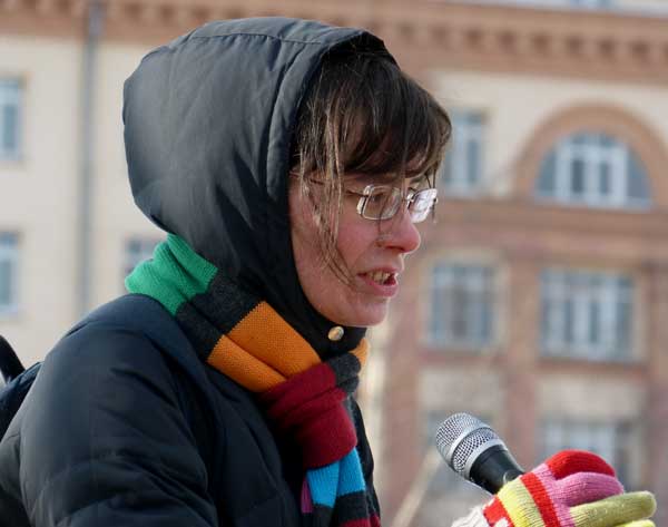 ����������� �� ������� � ������ ������������� ��������
Speech on the meeting in protection of the Farforovskoye cemetery