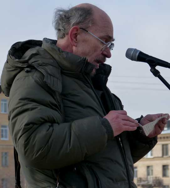 ����������� �� ������� � ������ ������������� ��������
Speech on the meeting in protection of the Farforovskoye cemetery