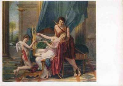 �������� ��.�.�����. ���� � �����
Postal card �Sapho and Faon by Jacques-Louis David�