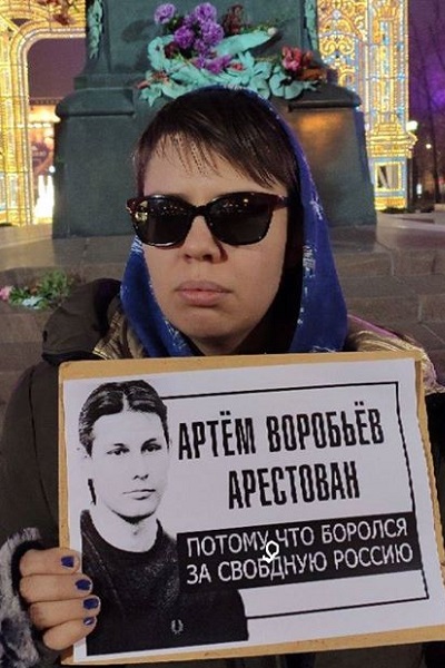24 ������� 2019. ����� � ��������� ����������������
December 24, 2019. The picket in support of political prisoners
