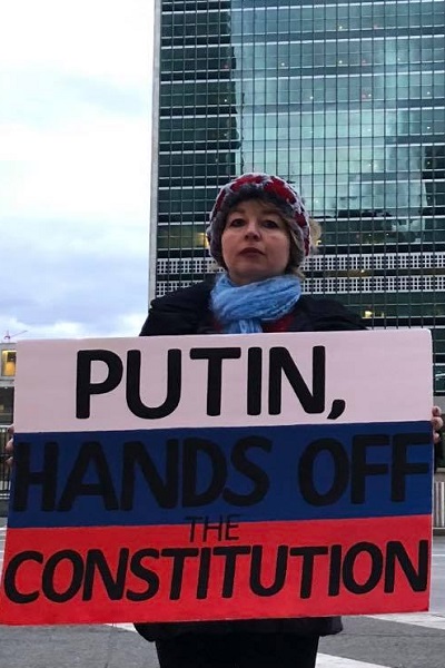 19 ������ 2020. ����� ������ ���������������� ���������� � ������
January 19, 2020. Action against constitution revolt in Russia