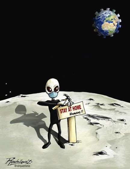 Stay at home, Humans!!