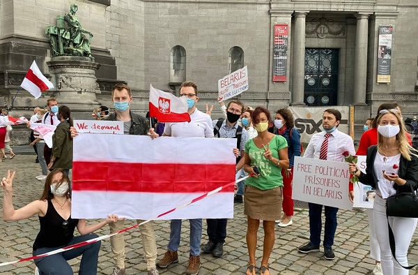 23 ������� 2020. � ��������� ��������
August 23, 2020. In support of Belarus