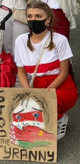 23 ������� 2020. � ��������� ��������
August 23, 2020. In support of Belarus