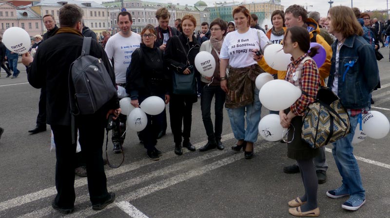 � ��� �� �������� � � ����� ���! ���������� ����������, ����� �������
I was on the Bolotnaya square and I shall come still! Alexandra Krylenkova, Dinar Idrisov