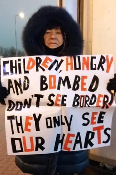 6 ������ 2021. ����� � ��������� �����
January 6, 2021. The picket in support of Syria