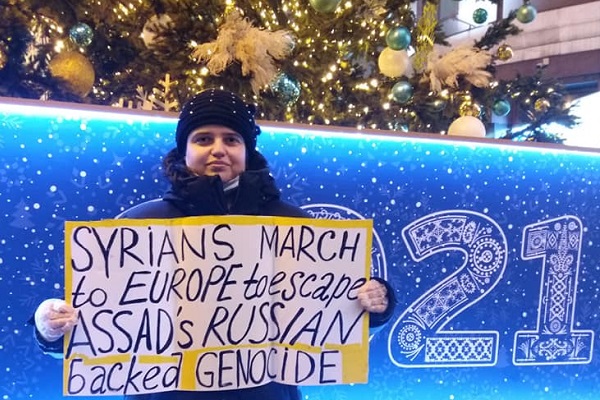 6 ������ 2021. ����� � ��������� �����
January 6, 2021. The picket in support of Syria