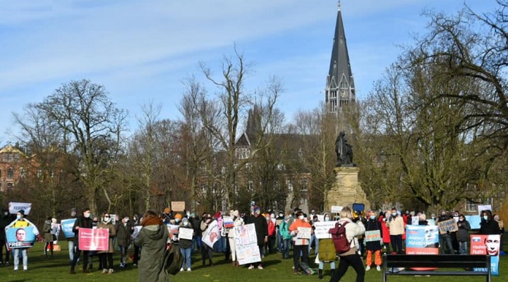 31 ������ 2021. ����� ��������
January 31, 2021. Action of protest