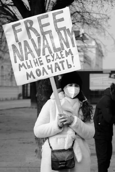 31 ������ 2021. ����� ��������
January 31, 2021. Action of protest