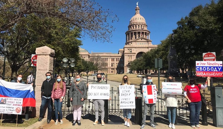 31 ������ 2021. ����� ��������
January 31, 2021. Action of protest