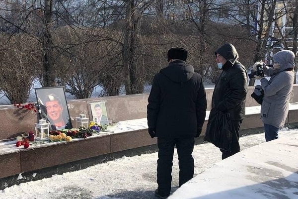 27 ������� 2021. ������ ������ �������
February 27, 2021. In memory of Boris Nemtsov