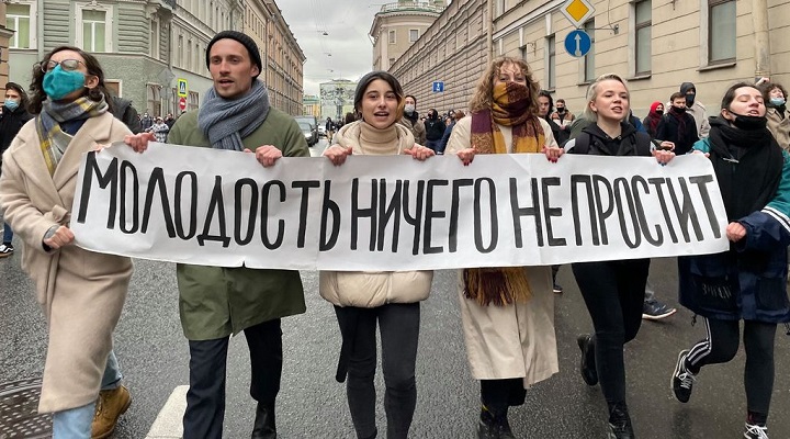 21 ������ 2021. � ������ ������� ����������
April 21, 2021. In protection of Alexis Navalny