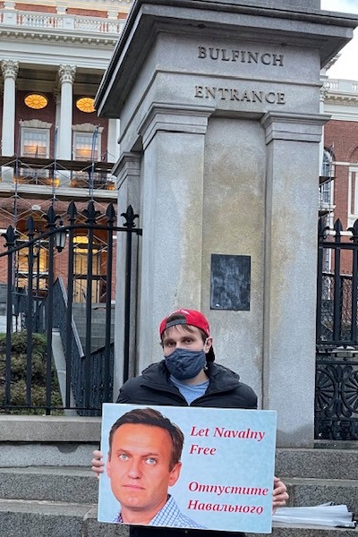 21 ������ 2021. � ������ ������� ����������
April 21, 2021. In protection of Alexis Navalny
