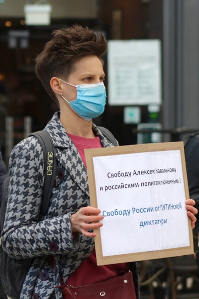 21 ������ 2021. � ������ ������� ����������
April 21, 2021. In protection of Alexis Navalny