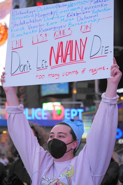 21 ������ 2021. � ������ ������� ����������
April 21, 2021. In protection of Alexis Navalny