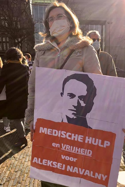 21 ������ 2021. � ������ ������� ����������
April 21, 2021. In protection of Alexis Navalny