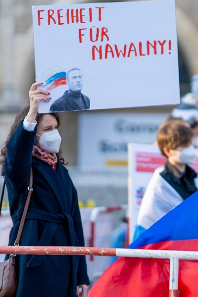 21 ������ 2021. � ������ ������� ����������
April 21, 2021. In protection of Alexis Navalny