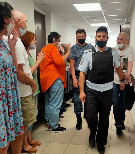 23 ���� 2021. ��� ��� ����� ����������
June 23, 2021. The trial of Yury Dmitriyev