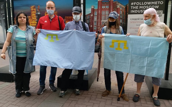 26 ���� 2021. ���� ����������������� �����
June 26, 2021. Day of Crimean Tatars' Flag