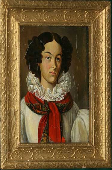 ������. ������� �.�.��������
Portrait of Camilla P. Ivasheva by Kozlov