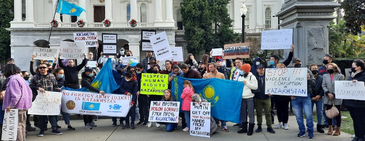 8 ������ 2022. ������ ������������ � �����������
January 8, 2022. The meeting of solidarity with Kazakhstan