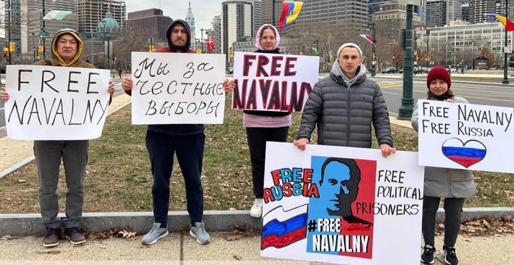 16 ������ 2022. ��������� �������� ������� ����������
January 16, 2022. Anniversary of capture of Alexis Navalny