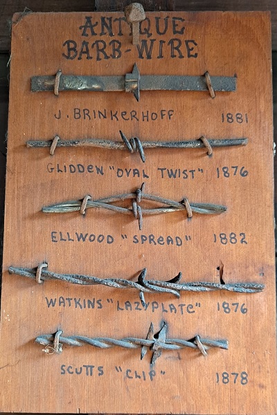 Antique barb-wire