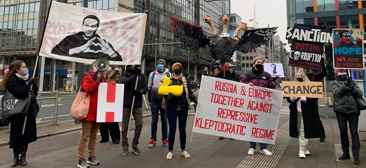 16 ������ 2022. ��������� �������� ������� ����������
January 16, 2022. Anniversary of capture of Alexis Navalny