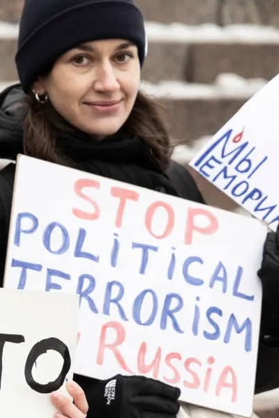 16 ������ 2022. ��������� �������� ������� ����������
January 16, 2022. Anniversary of capture of Alexis Navalny