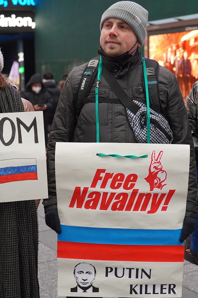 16 ������ 2022. ��������� �������� ������� ����������
January 16, 2022. Anniversary of capture of Alexis Navalny