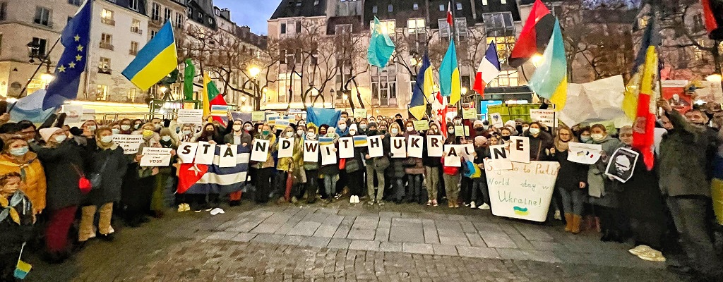 30 ������ 2022. ������ � ��������� �������
January 30, 2022. Meeting in support of Ukraine