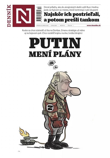 Dennik N. Putin meni plany