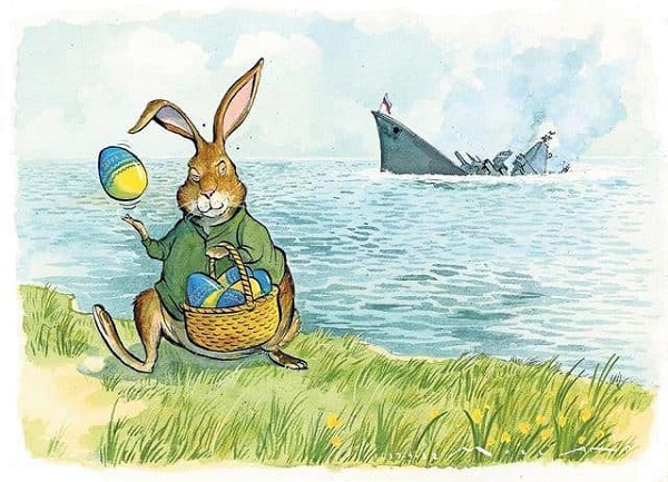 Easter egg and feast