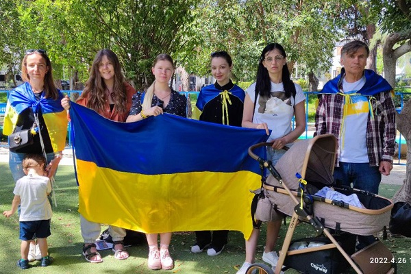 26 ������ 2022. ����������� �����
April 26, 2022. Anti-war action