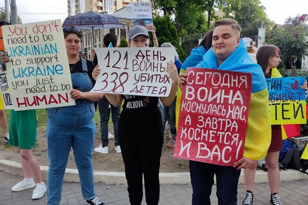 24 ���� 2022. ����������� ������
June 24, 2022. Anti-war meeting