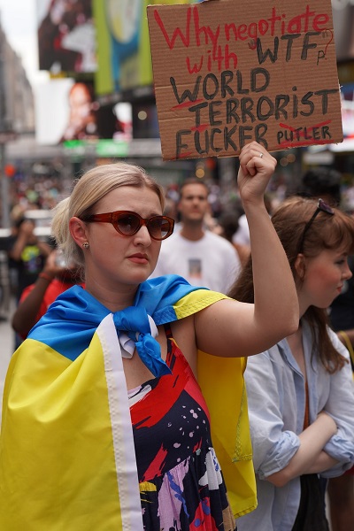2 ���� 2022. ����������� ������
July 2, 2022. Anti-war meeting