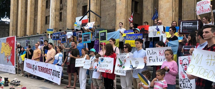 24 ���� 2022. ����������� ������
July 24, 2022. Anti-war meeting