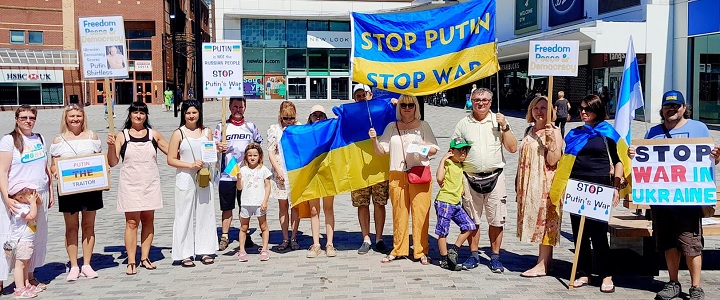 24 ���� 2022. ����������� ������
July 24, 2022. Anti-war meeting