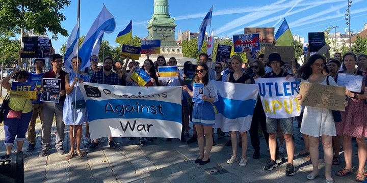 24 ���� 2022. ����������� ������
July 24, 2022. Anti-war meeting