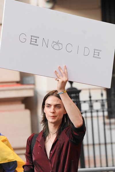 10 ������� 2022. ������ � ��������� �������
October 10, 2022. Meeting in support of Ukraine