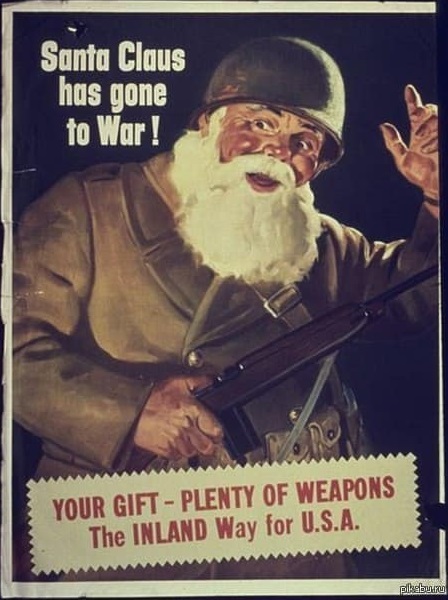 Santa Claus has gone to War!