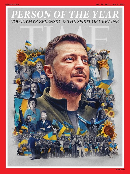 Person of the year. VOLODYMYR ZELENSKY & THE SPIRIT OF UKRAINE