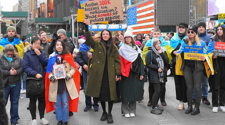 7 ������ 2023. ����������� ������
January 4, 2023. Anti-war meeting