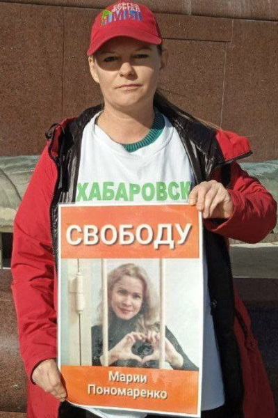 7 ������� 2023. ����� � ��������� ����������������
October 7, 2023. Action in support of political prisoners