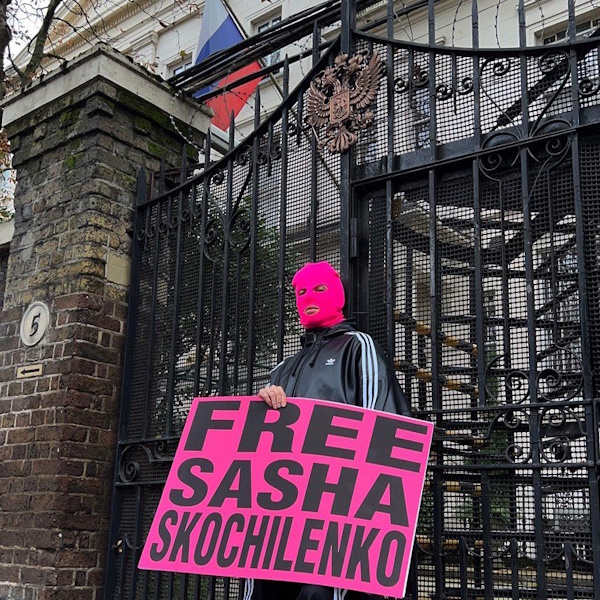 12 ������ 2023. ����� � ��������� ���������� ����������
November 12, 2023. The picket in support of Alexandra Skochilenko