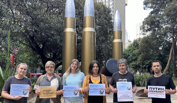 13 ������� 2023. ������������� ����� � ��������� ����� ������ � ���������� ����������������
December 13, 2023. International action in support of Oleg Orlov and Russian political prisoners